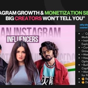 Instagram Growth Mastery Course